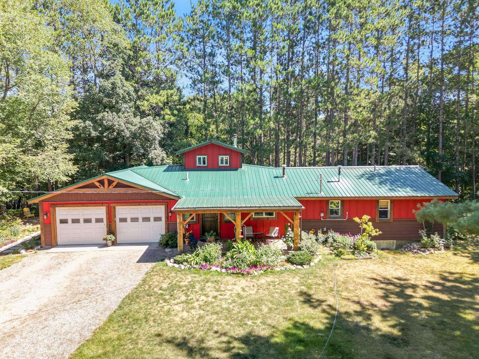 1.5 Acres of Land with Home for Sale in White Cloud, Michigan