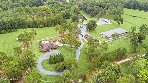 31.6 Acres of Land with Home for Sale in Southern Pines, North Carolina
