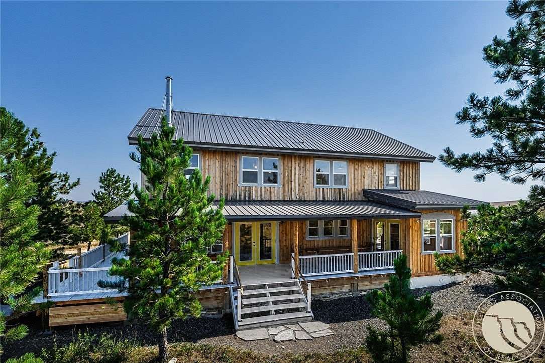 20 Acres of Land with Home for Sale in Reed Point, Montana