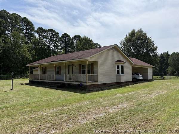 5 Acres of Land with Home for Sale in Lumberton, North Carolina