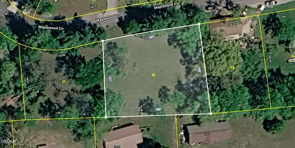 0.57 Acres of Residential Land for Sale in Sevierville, Tennessee