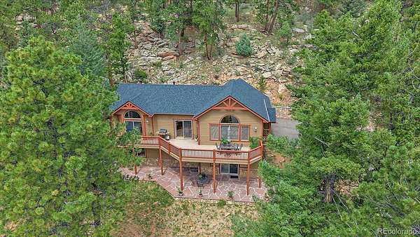 3.2 Acres of Land with Home for Sale in Bailey, Colorado