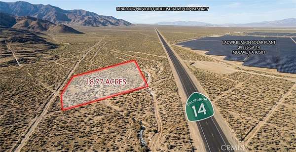 18.8 Acres of Recreational Land for Sale in Mojave, California