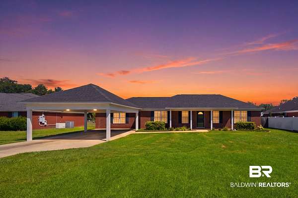 70 Acres of Land with Home for Sale in Bay Minette, Alabama