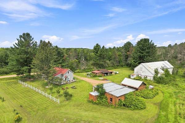34 Acres of Land with Home for Sale in Stevens Point, Wisconsin