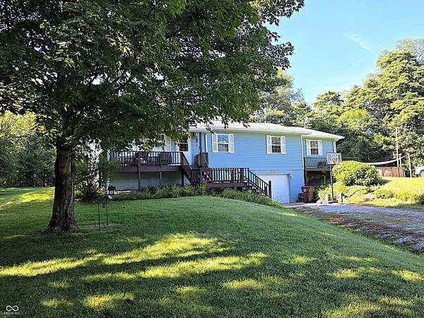 2 Acres of Land with Home for Sale in Reelsville, Indiana
