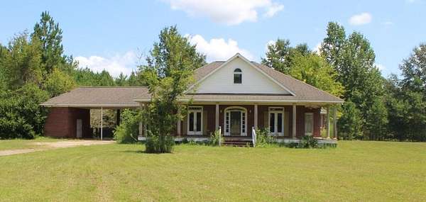 6.34 Acres of Land with Home for Sale in Slocomb, Alabama