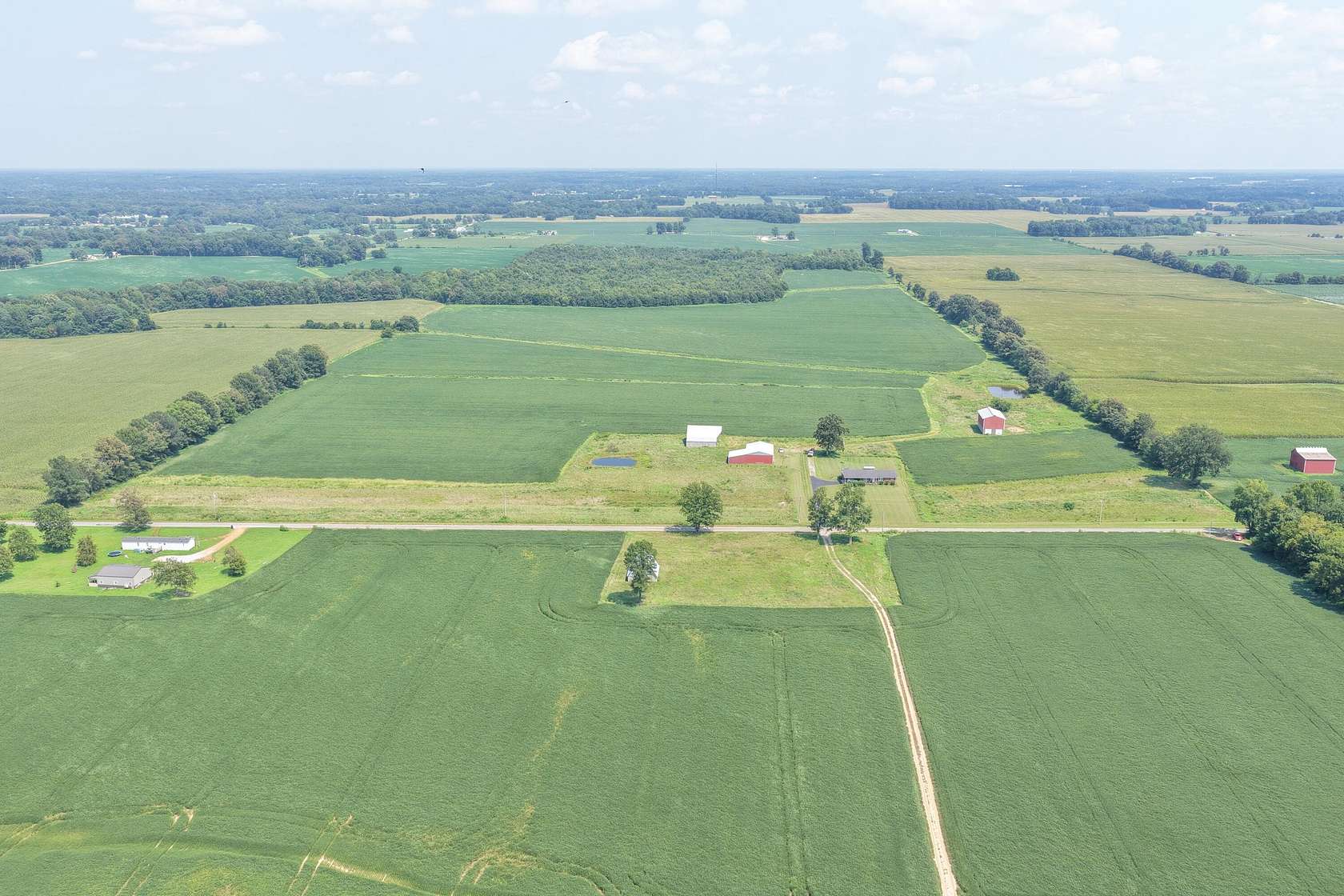 134 Acres of Agricultural Land for Auction in Mayfield, Kentucky