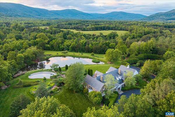 134 Acres of Agricultural Land with Home for Sale in Crozet, Virginia