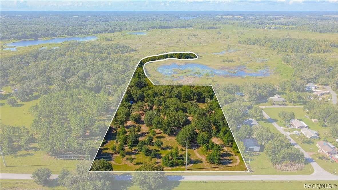 8.56 Acres of Residential Land for Sale in Floral City, Florida