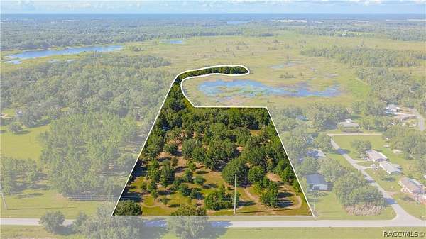 8.56 Acres of Residential Land for Sale in Floral City, Florida