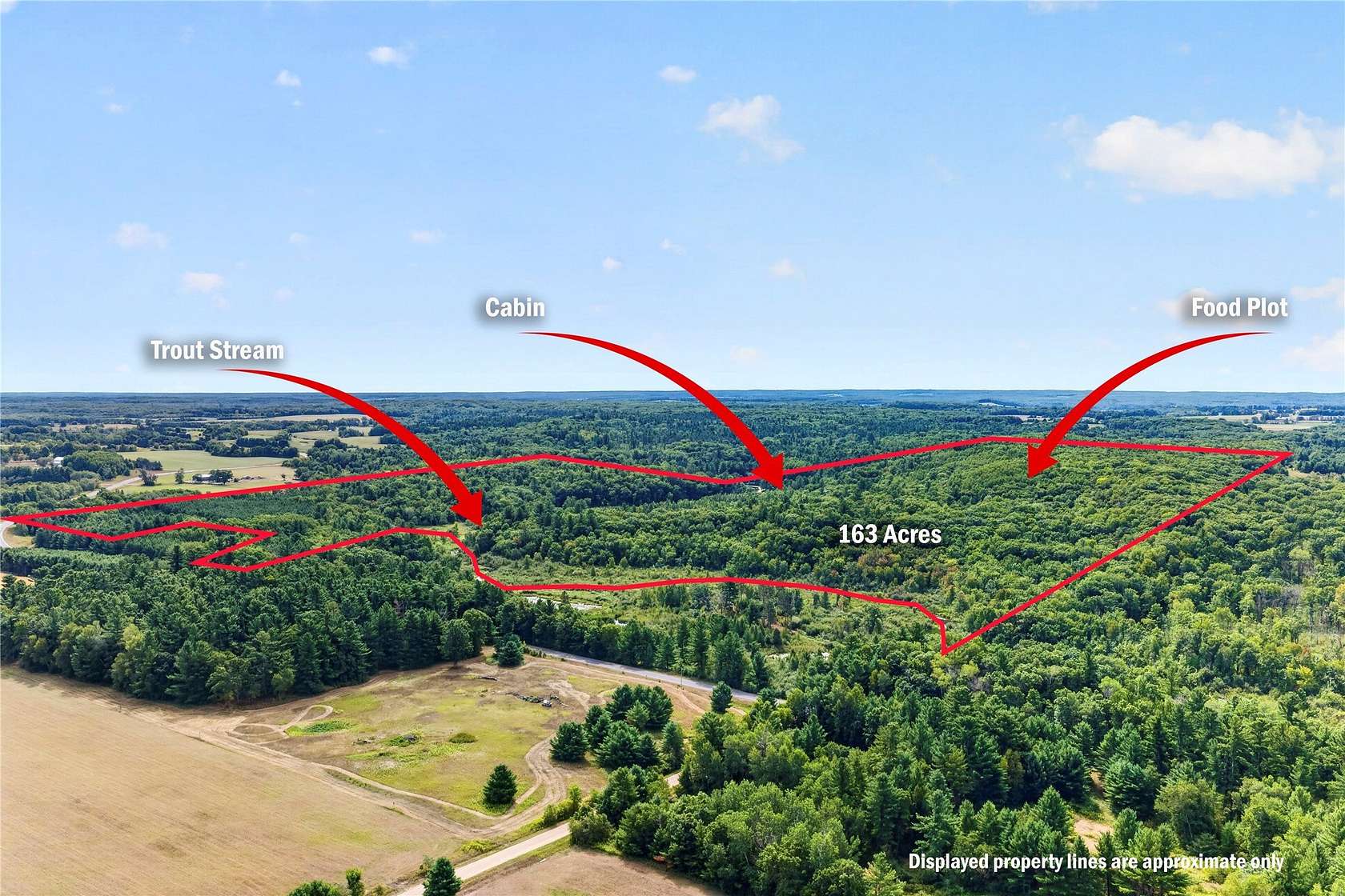164 Acres of Recreational & Residential Land for Sale in Shell Lake, Wisconsin