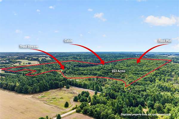 164 Acres of Recreational & Residential Land for Sale in Shell Lake, Wisconsin