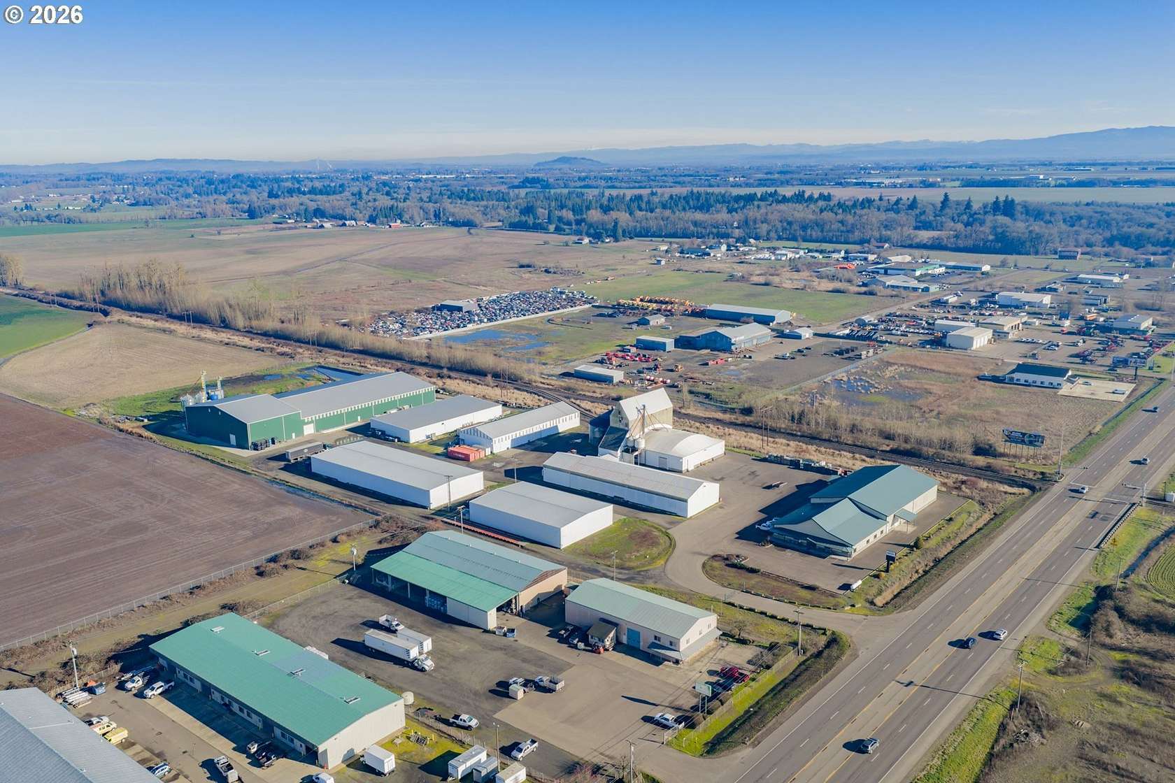 11.9 Acres of Improved Commercial Land for Sale in Albany, Oregon
