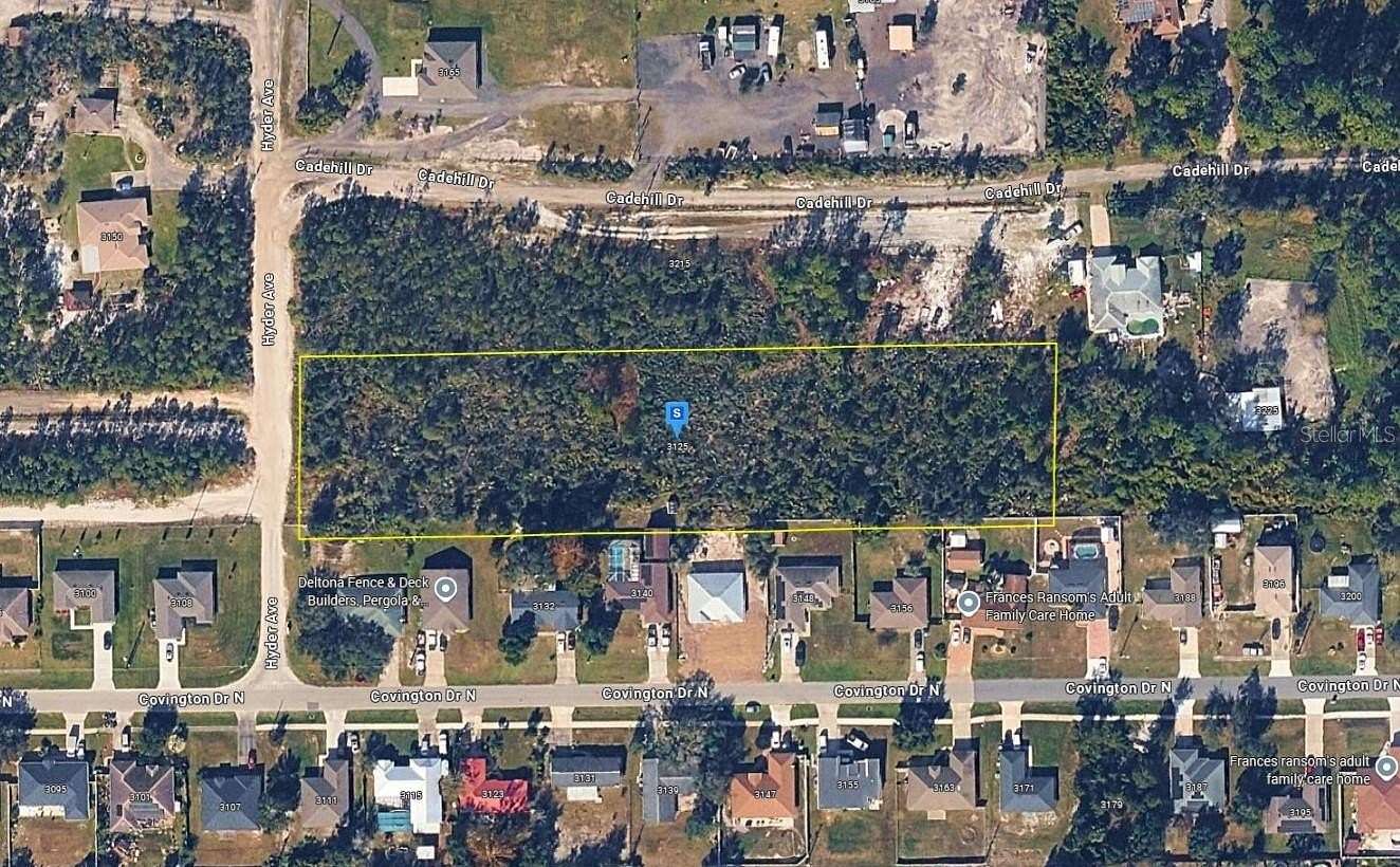 2.5 Acres of Residential Land for Sale in Deltona, Florida