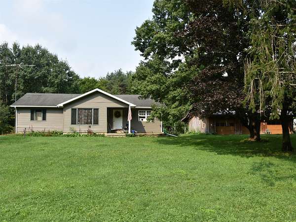 5 Acres of Land with Home for Sale in Guys Mills, Pennsylvania