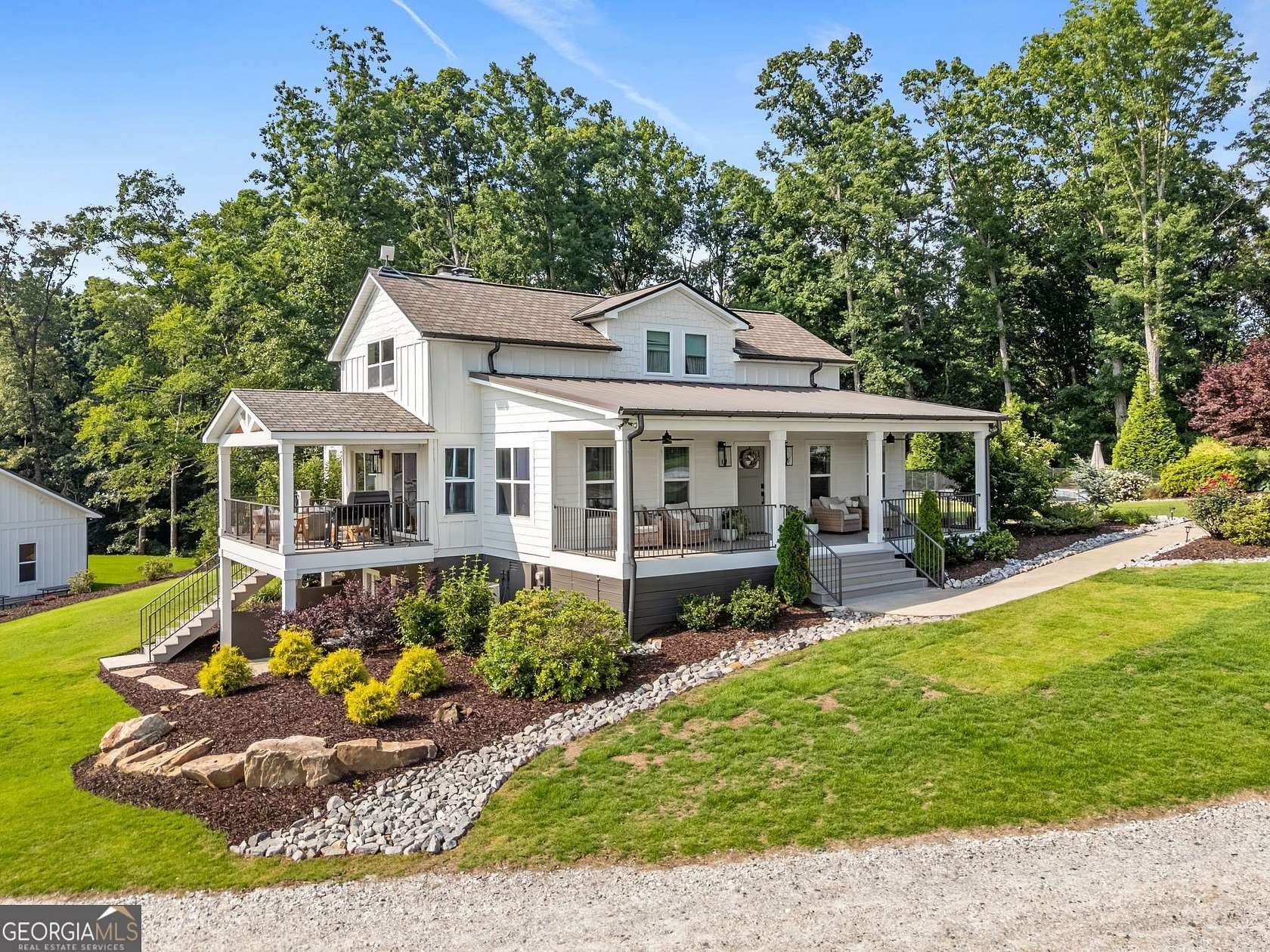 12 Acres of Recreational Land with Home for Sale in Jefferson, Georgia