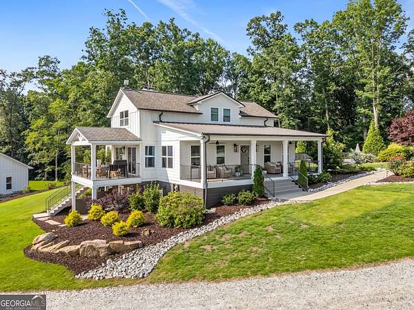 12 Acres of Recreational Land with Home for Sale in Jefferson, Georgia
