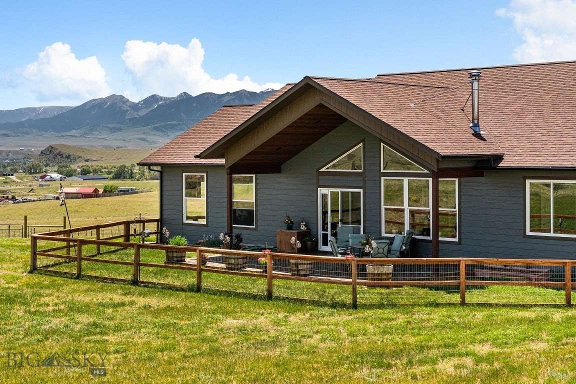 20 Acres of Land with Home for Sale in Livingston, Montana