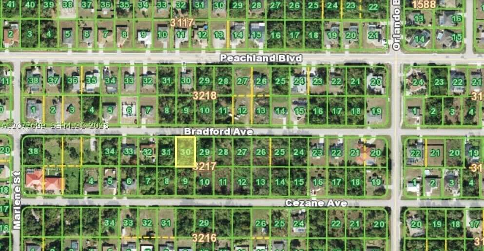 0.23 Acres of Residential Land for Sale in Port Charlotte, Florida