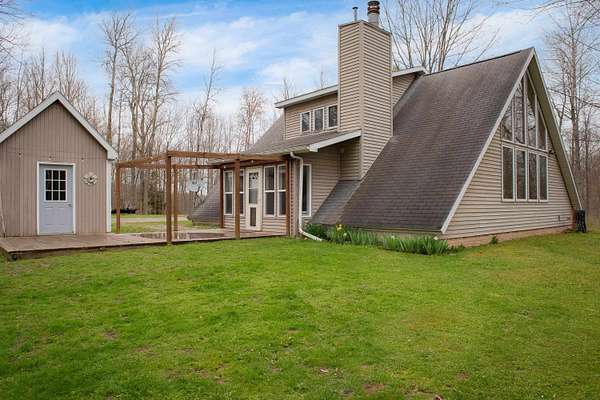 14.6 Acres of Land with Home for Sale in Farwell, Michigan