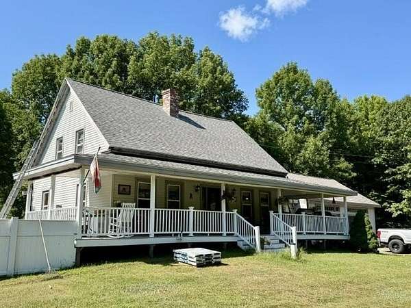 17 Acres of Land with Home for Sale in Oakland, Maine