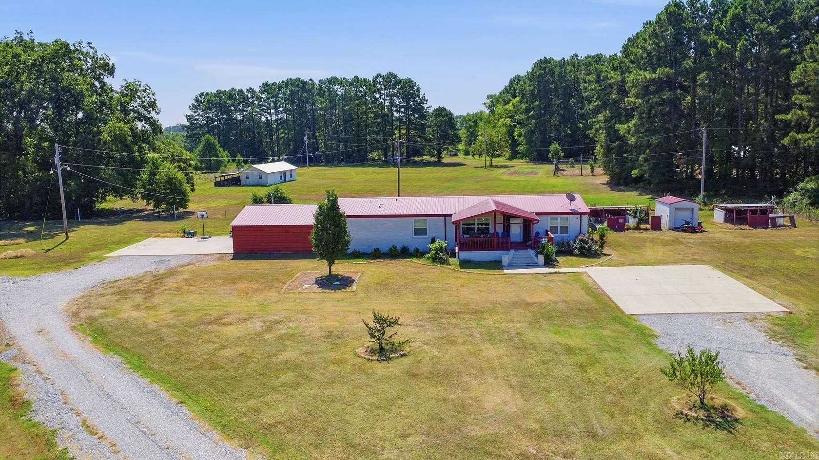 11.5 Acres of Land with Home for Sale in North Little Rock, Arkansas