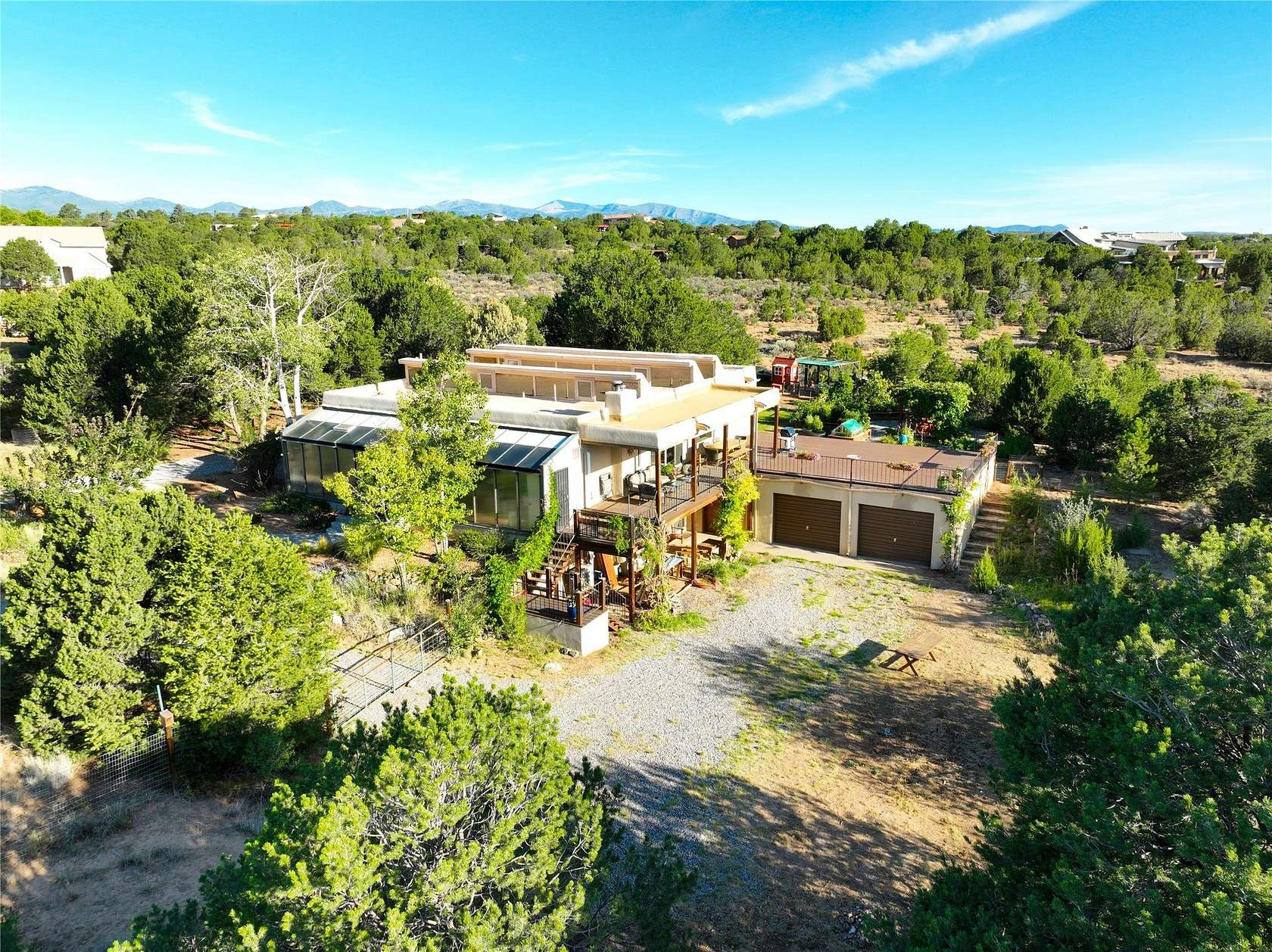 2 Acres of Land with Home for Sale in White Rock, New Mexico