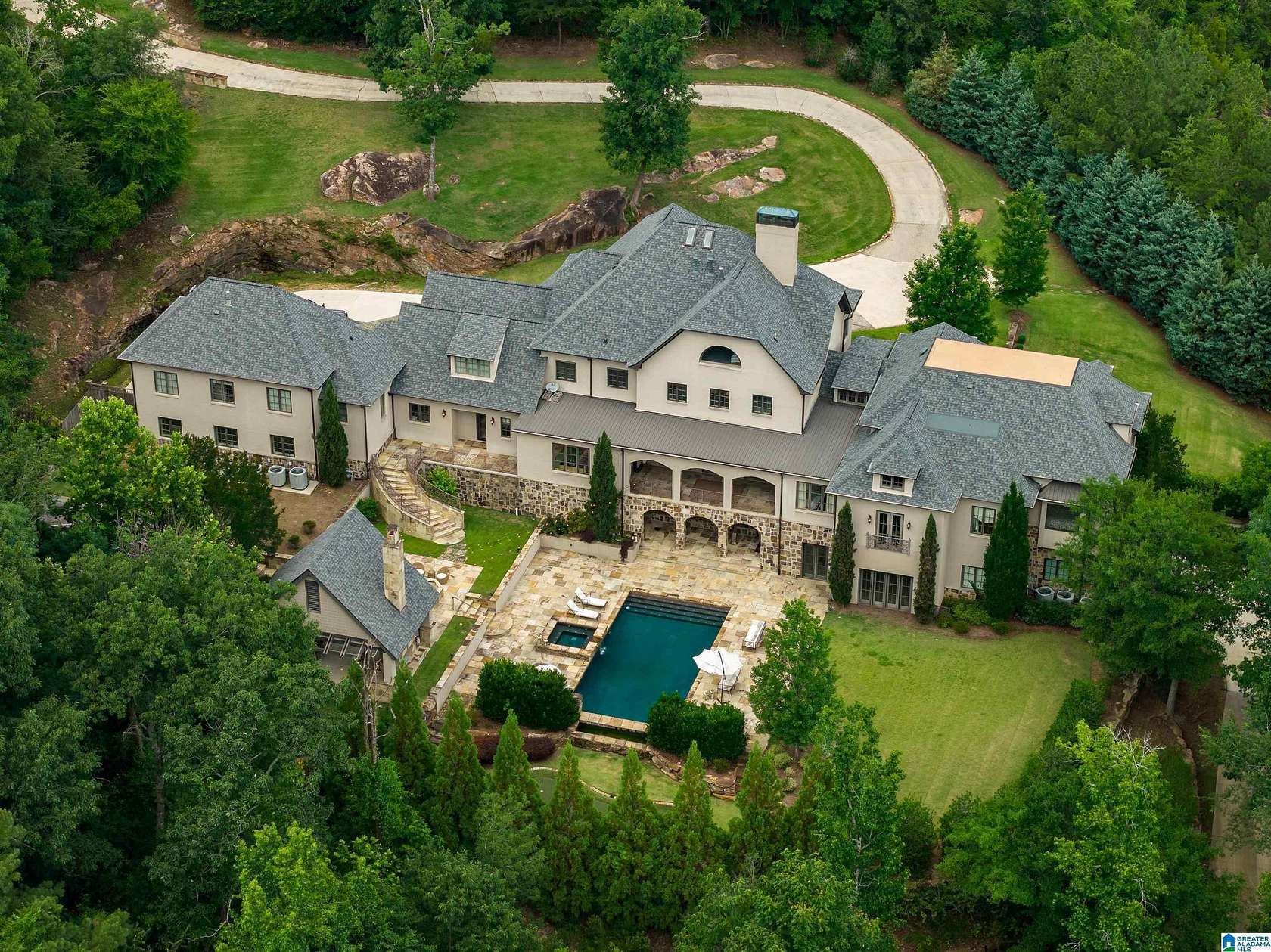 3 Acres of Land with Home for Sale in Mountain Brook, Alabama