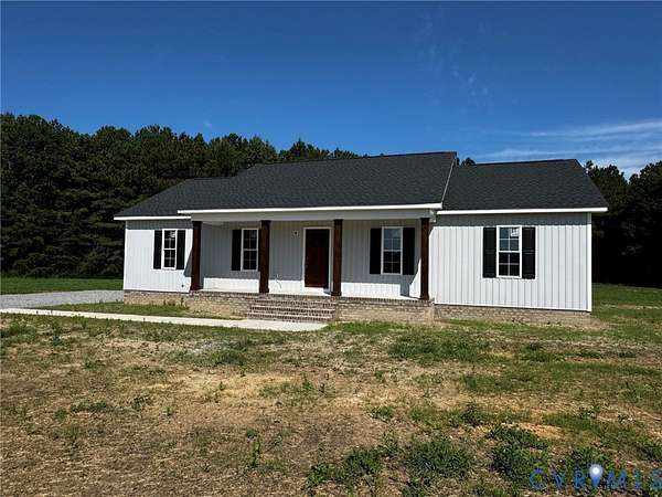10 Acres of Land with Home for Sale in Shacklefords, Virginia