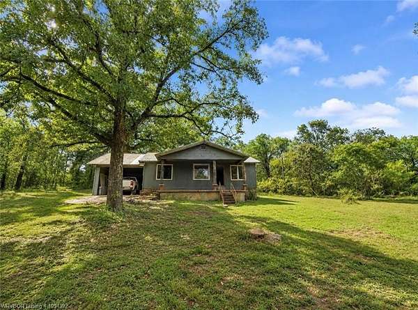 5 Acres of Land with Home for Sale in Muldrow, Oklahoma