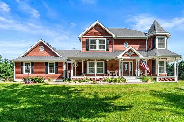 5 Acres of Land with Home for Sale in Sandwich, Illinois