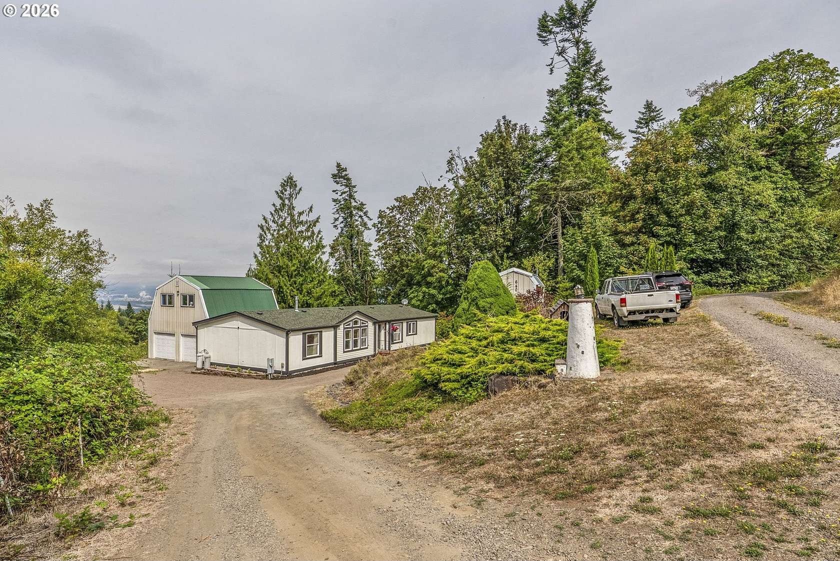 2.64 Acres of Land with Home for Sale in Kelso, Washington