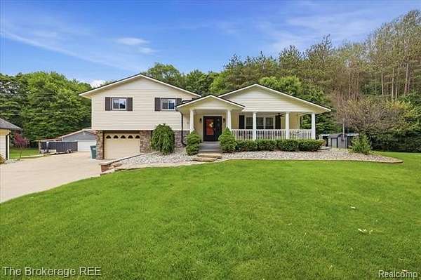 4.69 Acres of Land with Home for Sale in Elba Township, Michigan
