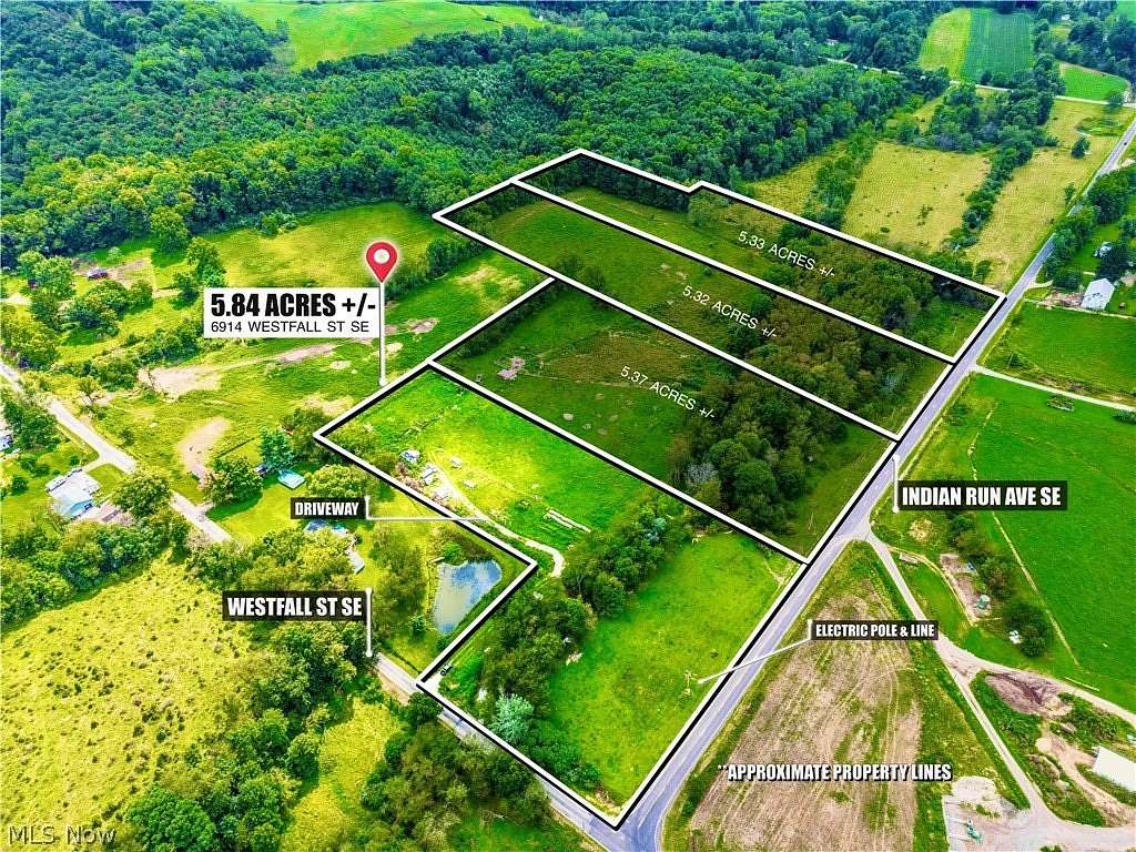 5.84 Acres of Land for Sale in Waynesburg, Ohio