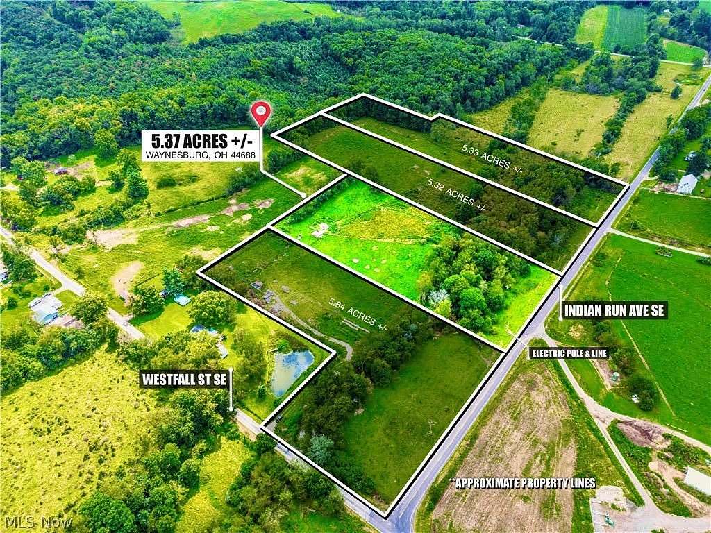5.37 Acres of Residential Land for Sale in Waynesburg, Ohio
