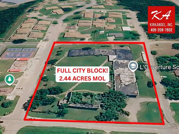 2.44 Acres of Commercial Land for Sale in McAlester, Oklahoma