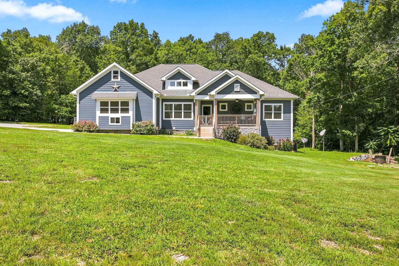 10.7 Acres of Land with Home for Sale in Columbia, Tennessee