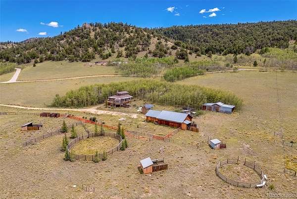 35 Acres of Land with Home for Sale in Fairplay, Colorado