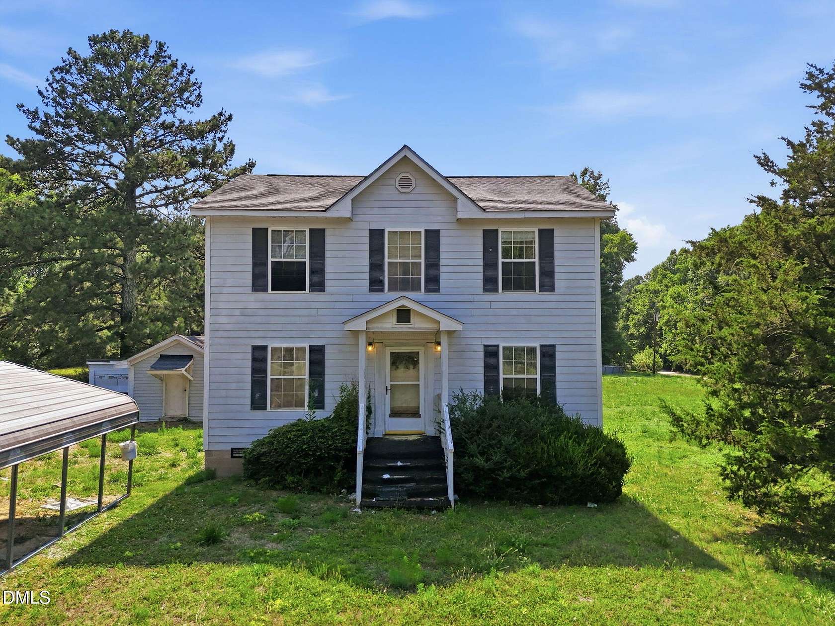2.23 Acres of Land with Home for Sale in Franklinton, North Carolina