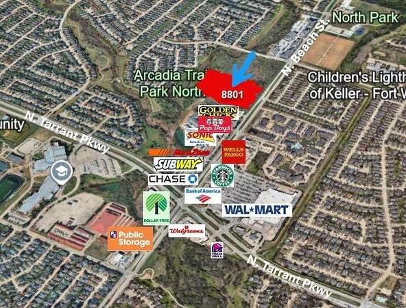 14.3 Acres of Mixed-Use Land for Sale in Fort Worth, Texas