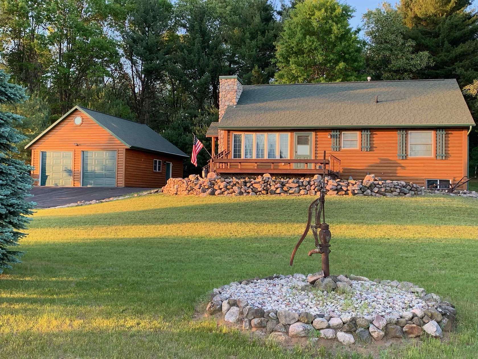 40 Acres of Recreational Land with Home for Sale in Shawano, Wisconsin