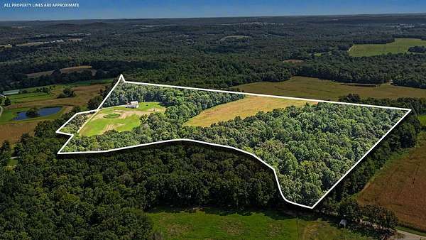 49 Acres of Land with Home for Sale in Crofton, Kentucky
