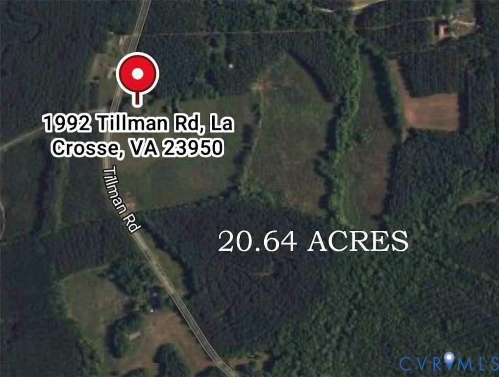 20.6 Acres of Recreational & Residential Land for Sale in La Crosse, Virginia