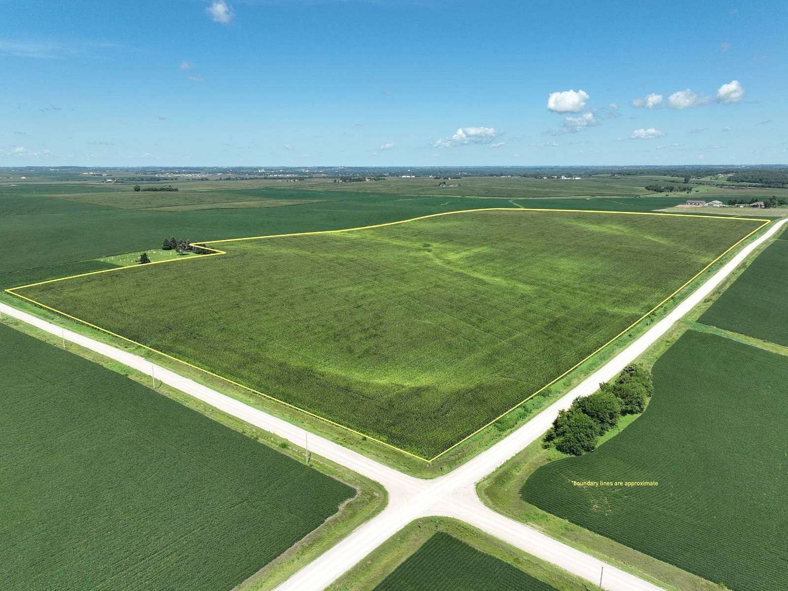 117 Acres of Agricultural Land for Auction in Vinton, Iowa