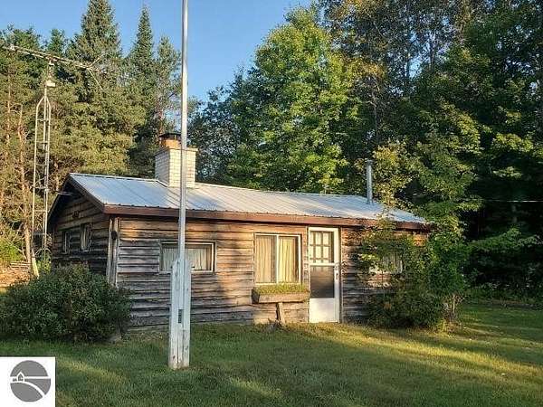 8.5 Acres of Land with Home for Sale in Alger, Michigan