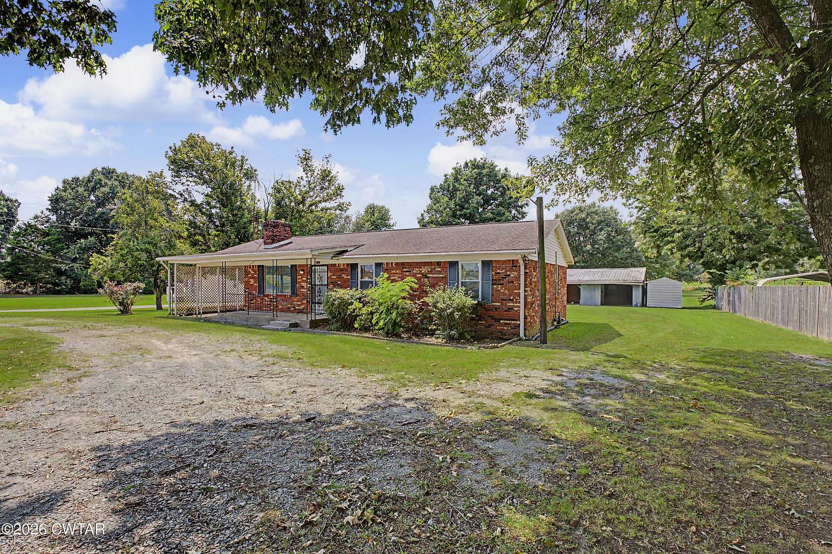 3.8 Acres of Land with Home for Sale in Bells, Tennessee