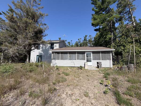 30 Acres of Land with Home for Sale in Bois Blanc Township, Michigan