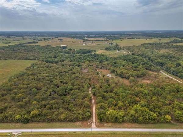20 Acres of Recreational Land with Home for Sale in Haskell, Oklahoma