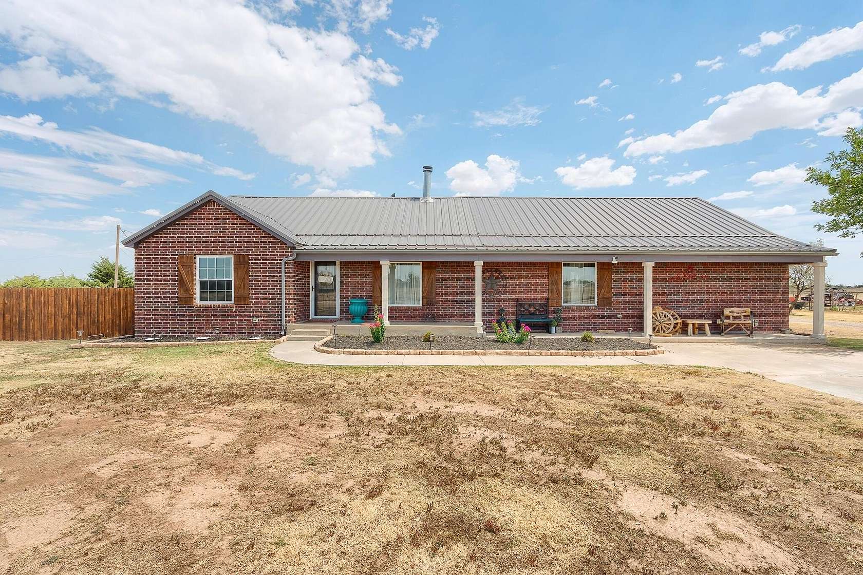 5 Acres of Land with Home for Sale in Amarillo, Texas
